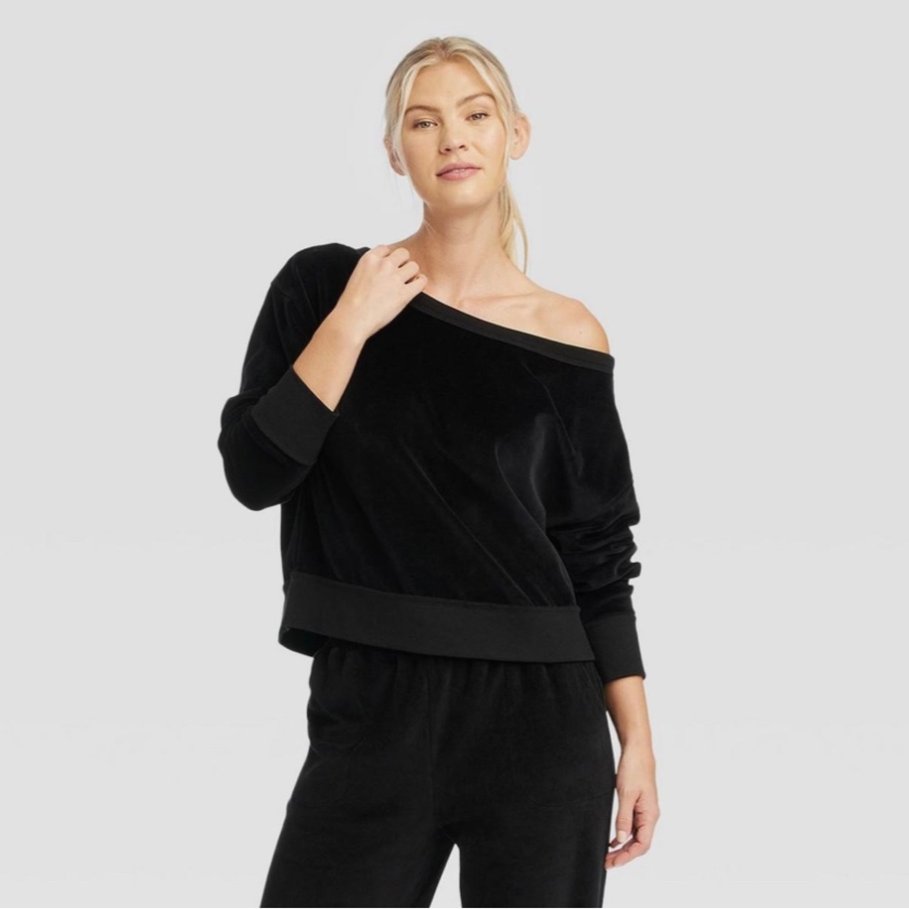 JoyLab Off-the-Shoulder Sweatshirt